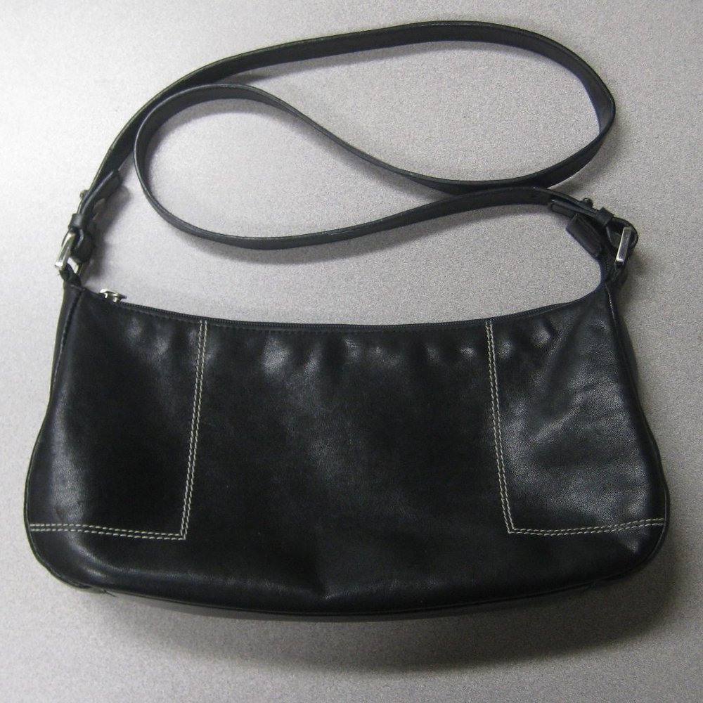 HILLARD & HANSON Black Crossbody Bag/Clutch